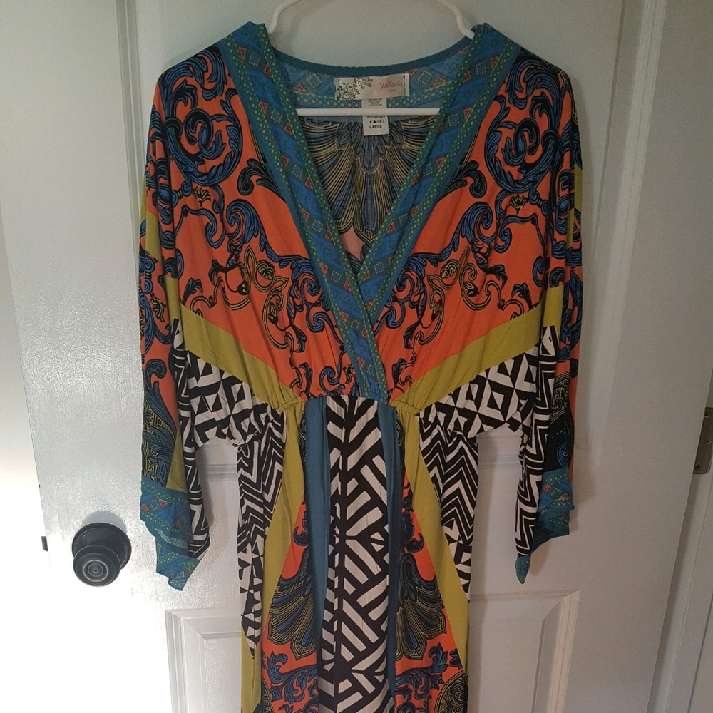 Large Maxi MultiColor Dress